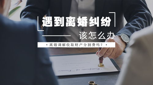 离婚调解收取财产分割费吗 北京离婚律师 信金国